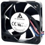 8007249273 AFB0412HHB, DC Fans DC Tubeaxial Fan, 40x15mm, 12VDC, Ball Bearing, Lead Wires Hirschmann