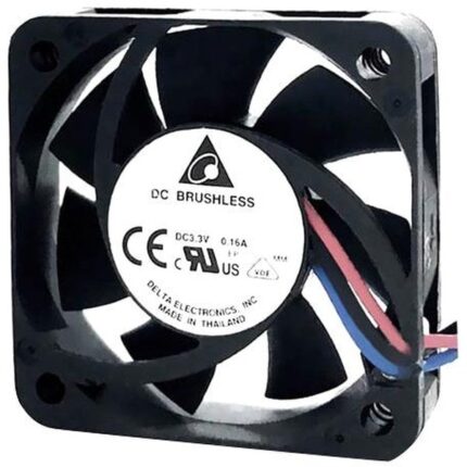8007249273 AFB0412HHB, DC Fans DC Tubeaxial Fan, 40x15mm, 12VDC, Ball Bearing, Lead Wires Hirschmann
