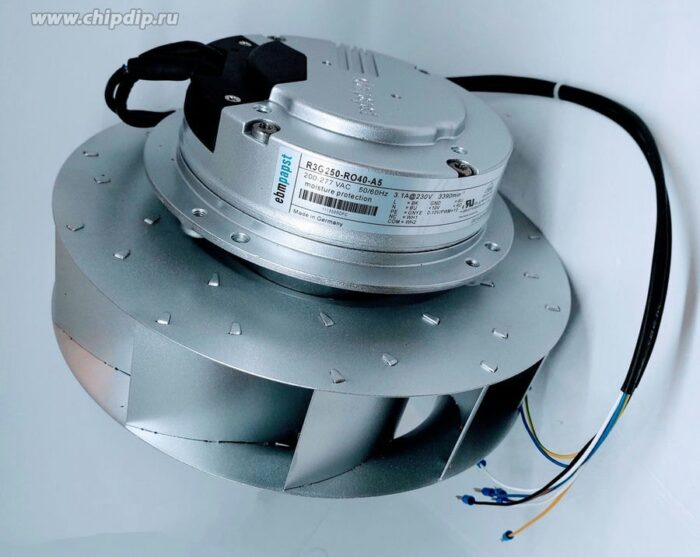 8023410700 Вентилятор Ebmpapst R3G250-R040-A5 200-277V 50/60Hz 3.1A Hirschmann — изображение 2