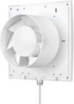 8000854763 Вентилятор вытяжной осевой 100мм 14Вт шнур бел. AURAMAX OPTIMA 4-02 () Hirschmann — изображение 7