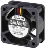 8005415142 109P0424D601, DC Fans DC Axial Fan, 40x40x20mm, 24VDC, Tachometer Hirschmann — изображение 6