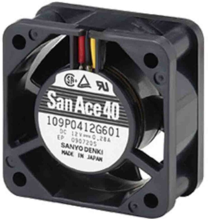 8005415142 109P0424D601, DC Fans DC Axial Fan, 40x40x20mm, 24VDC, Tachometer Hirschmann — изображение 6