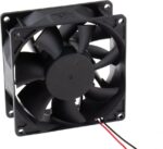 8009611923 PMD2409PMB3-A(2).GN, PMD Series Axial Fan, 24 V dc, DC Operation, 156m³/h, 6W, 250mA Max, 92 x 92 x 38mm Hirschmann