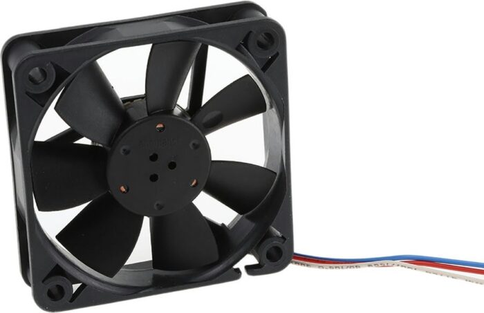 8006854561 612F/2, Fan Tubeaxial 12VDC Square - 60mm L x 60mm H Sintec 17.1 CFM (0.479m³/min) 3 Wire Leads Hirschmann — изображение 7