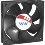 8003919394 DC0602012J2B-2T0, AXIAL FAN, 60MM, 12VDC, 13.5CFM, 24DBA Hirschmann