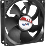 8003919399 DC0922512V2B-2T0, AXIAL FAN, 92MM, 12VDC, 81CFM, 49DBA Hirschmann
