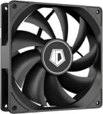 8021029916 Вентилятор для корпуса ID-Cooling FL-12025K черный 120мм 1250rpm 21db 3-pin Hirschmann — изображение 2