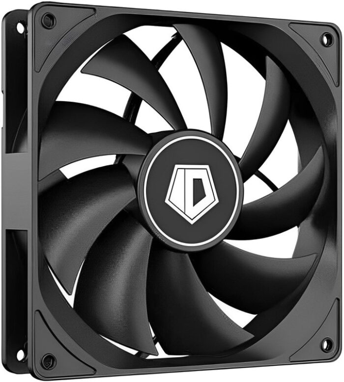 8021029916 Вентилятор для корпуса ID-Cooling FL-12025K черный 120мм 1250rpm 21db 3-pin Hirschmann — изображение 2