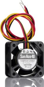 8013282532 Вентилятор Sanyo Denki 109P0412H601 40X20MM 12VDC 1.32W 0.110A 3pin Hirschmann — изображение 3