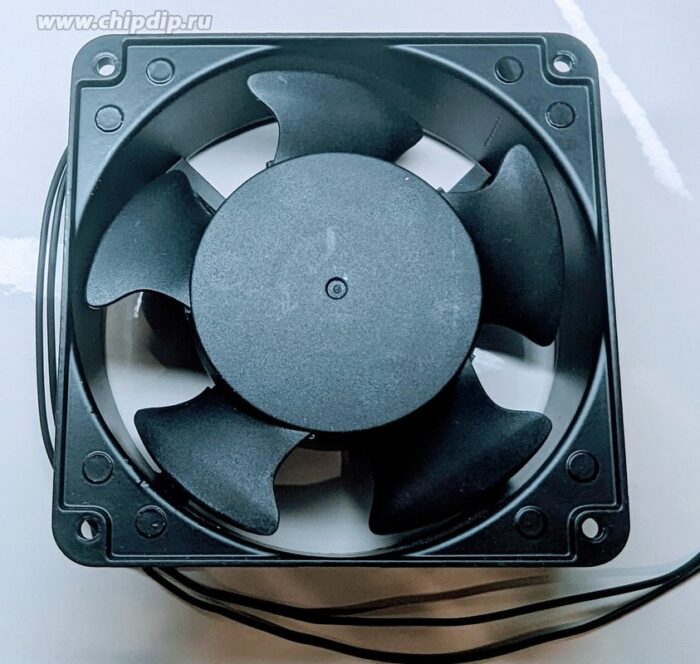 8017301374 Вентилятор Royal Fan TYPE TLHS459CV1-44-B37-AR AC 440V 20/18W 120x38 2 pin Hirschmann — изображение 2