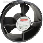 8005867408 UF25GC23-BTHR-B1, Fan Tubeaxial 230VAC Round - 254mm Dia Ball 550.0 CFM (15.40m³/min) 3 Terminals Hirschmann