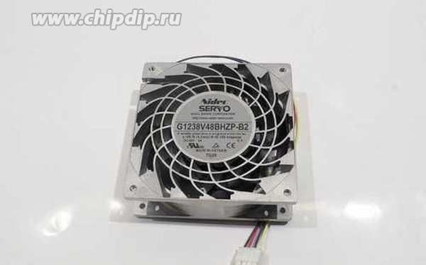 doc034153084 8010229650 Вентилятор Nidec G1238V48BHZP-B2 48V 3A 119x119мм 4pin Hirschmann — изображение 1