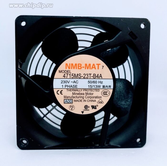 8018717269 Вентилятор NMB-MAT 4715MS-23T-B4A -A00 230V 15W () Hirschmann — изображение 2