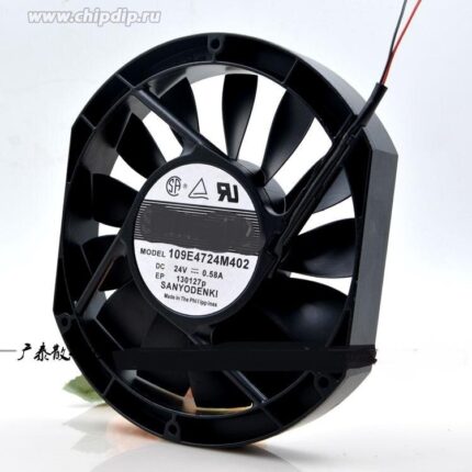 8022064250 Вентилятор Sanyo Denki 109E4724M402 DC 24V 0.58A 172x150x25 Hirschmann