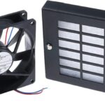 8002853418 3414NHH-KR1, 3400 N Series Axial Fan Kit, 24 V dc, DC Operation, 102m³/h, 2.7W, 92 x 92 x 25mm Hirschmann