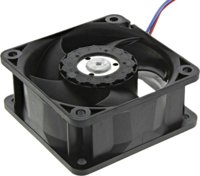 8242942003 624HHR,DC Axial Fan, 24 V, Square, 60 mm, 25 mm, Ball Bearing, 32.4 CFM Hirschmann — изображение 4