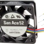 8016696987 Вентилятор Sanyo Denki San Ace 9G1224G4D04 120x25 3pin 24V 0.47A Hirschmann