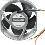 8035598648 Вентилятор Sanyo Denki San Ace 9SG5724A563 2pin 24V 2.6A 172x150x50 () Hirschmann