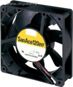 8017376057 Вентилятор Sanyo Denki San Ace 9GL1224G106 DC 24V 0.50A 120x38 3pin () Hirschmann — изображение 2