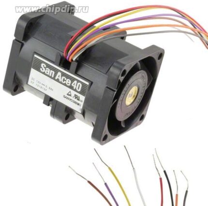8035599488 Вентилятор Sanyo Denki San Ace 9CRB0412P5K203 12V 0.96A 6pin 40x56 () Hirschmann