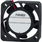 8004051719 02510SS-12P-AA-00, DC AXIAL FAN, 25MM, 12V, 2.65CFM, 28.5DB Hirschmann