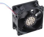 8002720001 8212J/2H3-RS0, 8200 J Series Axial Fan, 12 V dc, DC Operation, 190m³/h, 26W, 80 x 80 x 38mm Hirschmann — изображение 3