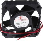 8002722757 F62MM-012GK-9, F62MM-9 Series Axial Fan, 12 V dc, DC Operation, 22m³/h, 1.08W, 90mA Max, 62 x 62 x 15mm Hirschmann