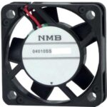 8018669593 04010SS-05N-AA-00, DC Fans Tubeaxial Fan, 40x40x10mm, 5VDC, 6.7CFM, Rib Mount, Sleeve Bearing, Lead Wires Hirschmann