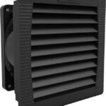 8002748009 PF22000 11622101050, PF 22.000 Series Filter Fan, 230 V ac, AC/DC Operation, IP54, 145 x 70.1mm Hirschmann