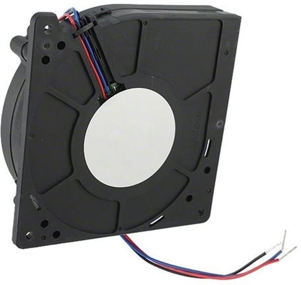 doc034771351 8033867520 BFB1224GH-AF00, Fan Blower 24VDC Square/Rounded - 120mm L x 120mm H Ball 60.4 CFM (1.69m³/min) 3 Wire Leads Hirschmann — изображение 1