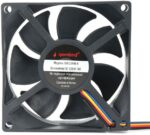 8048463371 Вентилятор Gembird D8025HM-4, 80x80x25, гидродин.подшипник, 4pin, провод 30см Hirschmann — изображение 5