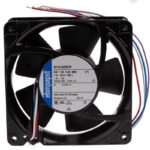 8009482978 4114N/2H7P, 4100 NH7 - S-Force Series Axial Fan, 24 V dc, DC Operation, 500m³/h, 90W, 119 x 119 x 38mm Hirschmann