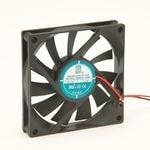 8005184104 OD8015-12HB, DC Fans DC Fan, 80x80x15mm, 12VDC, 30CFM, 0.18A, 33dBA, 3200RPM, Dual Ball, 2xWire 24AWG Hirschmann