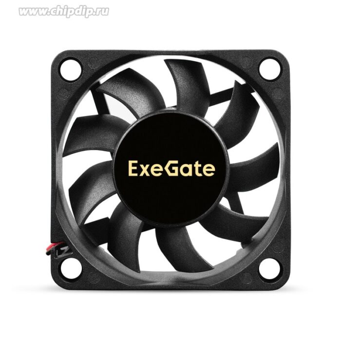 8023545754 EX295226RUS, Вентилятор 12В DC ExeGate ExtraPower EP06015B2P (60x60x15 мм, 2-Ball (двойной шарикоподшипник), 2pin, 5000RPM, 34dBA) Hirschmann — изображение 3