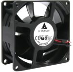 8013480351 Вентилятор DC brushless Model AFB0824GHE 24V 0,95A 80x38 3pin Hirschmann — изображение 4