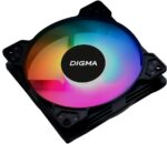 8056079369 Вентилятор для корпуса Digma DFAN-FRGB1 120x120x25mm 3-pin 4-pin (Molex)23dB 125gr LED Ret Hirschmann — изображение 8