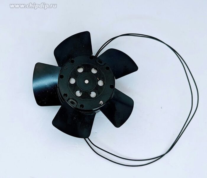 9000993814 4656 EZ, Вентилятор 230В, d108x39мм, подш. качения, 2650 об/мин, 2 pin Hirschmann — изображение 3