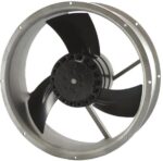 8006028876 OA2543AN-11-1WB1856, Fan Tubeaxial 115VAC Round - 254mm Dia Ball 930.0 CFM (26.04m³/min) 2 Wire Leads Hirschmann — изображение 2