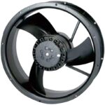 8005859991 OA2543AP-11-1TB1868, Fan Tubeaxial 115VAC Round - 254mm Dia Ball 930.0 CFM (26.04m³/min) 2 Terminals Hirschmann — изображение 2