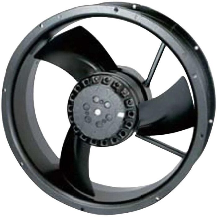 8005859991 OA2543AP-11-1TB1868, Fan Tubeaxial 115VAC Round - 254mm Dia Ball 930.0 CFM (26.04m³/min) 2 Terminals Hirschmann — изображение 2
