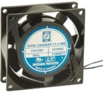 8005183910 OA825AP-11-1WB, AC Fans Axial Fan, 80x80x25mm, 115VAC, 25CFM, 9W, 28dBA, 3000RPM, Ball, Lead Wires Hirschmann — изображение 3