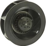 8006476828 OAB190-11-1, Blowers & Centrifugal Fans Impeller, 190x70mm Round, 115VAC, 370CFM, 65W, 63dBA, 2700RPM, Ball, Lead, IP55 Hirschmann