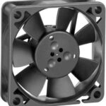 8004985353 512F-532, DC Fans DC Tubeaxial Fan, 50x50x15mm, 12VDC, 11.8CFM, 0.9W, 30dBA, 5000RPM, Sintec Hirschmann