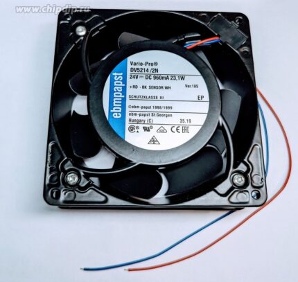 8035597600 Вентилятор Ebmpapst DV5214/2N 24V DC 960mA 23.1W 127X38 3pin () Hirschmann