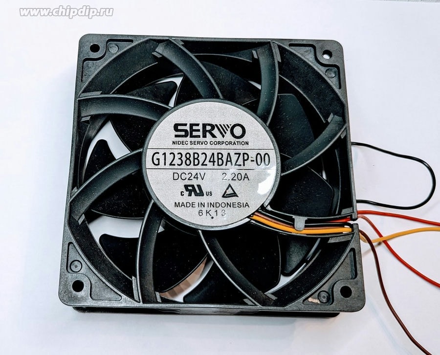 doc035343968 8035597528 Вентилятор NIDEC SERVO G1238B24BAZP-00 24V 2.20A 120x38 4pin () Hirschmann — изображение 1
