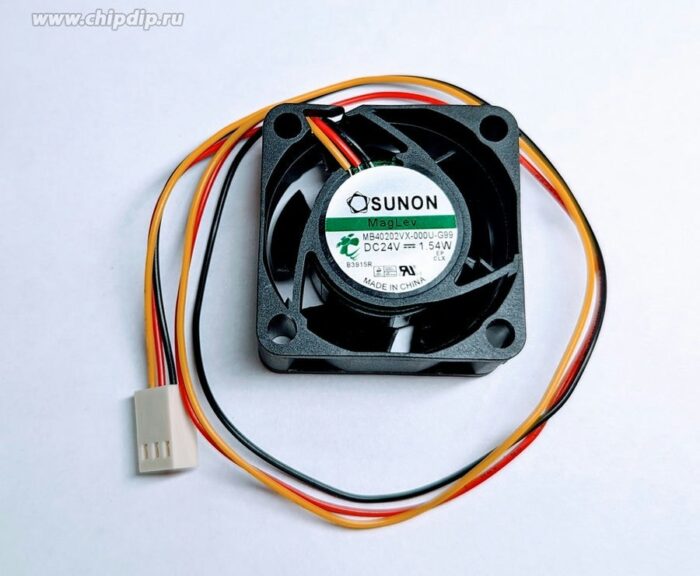 8025135048 Вентилятор Sunon MB40202VX-000U-G99 DC 24V 1.54W 40x20 3pin () Hirschmann — изображение 2