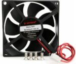 8048462143 Вентилятор Gembird FANPS, 80x80x25, подшипник скольжения, 2pin, провод 30см Hirschmann — изображение 9