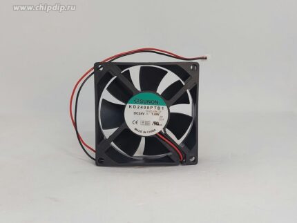 8007682858 Вентилятор Sunon KD2408PTB1 DC 24v 1.6W 2pin 80x25 Hirschmann
