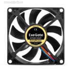 8023545765 EX295237RUS, Вентилятор 12В DC ExeGate ExtraPower EP08015B2P (80x80x15 мм, 2-Ball (двойной шарикоподшипник), 2pin, 2600RPM, 26dBA) Hirschmann — изображение 2