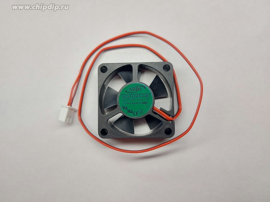 doc035377251 8017362642 Вентилятор ADDA AD3512HX-G50 DC 12V 0.11A 35x10 2pin Hirschmann — изображение 1